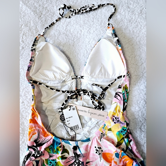 NEW NANETTE LEPORE GODDESS ONE PIECE SWIMSUIT - Picture 10 of 12